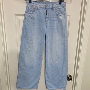 American Eagle Outfitters Light Wash Flare Jeans